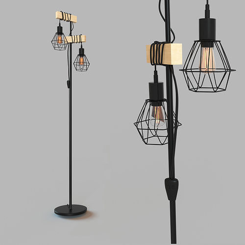 Floor lamp Eglo Townshend 43137 3D model
