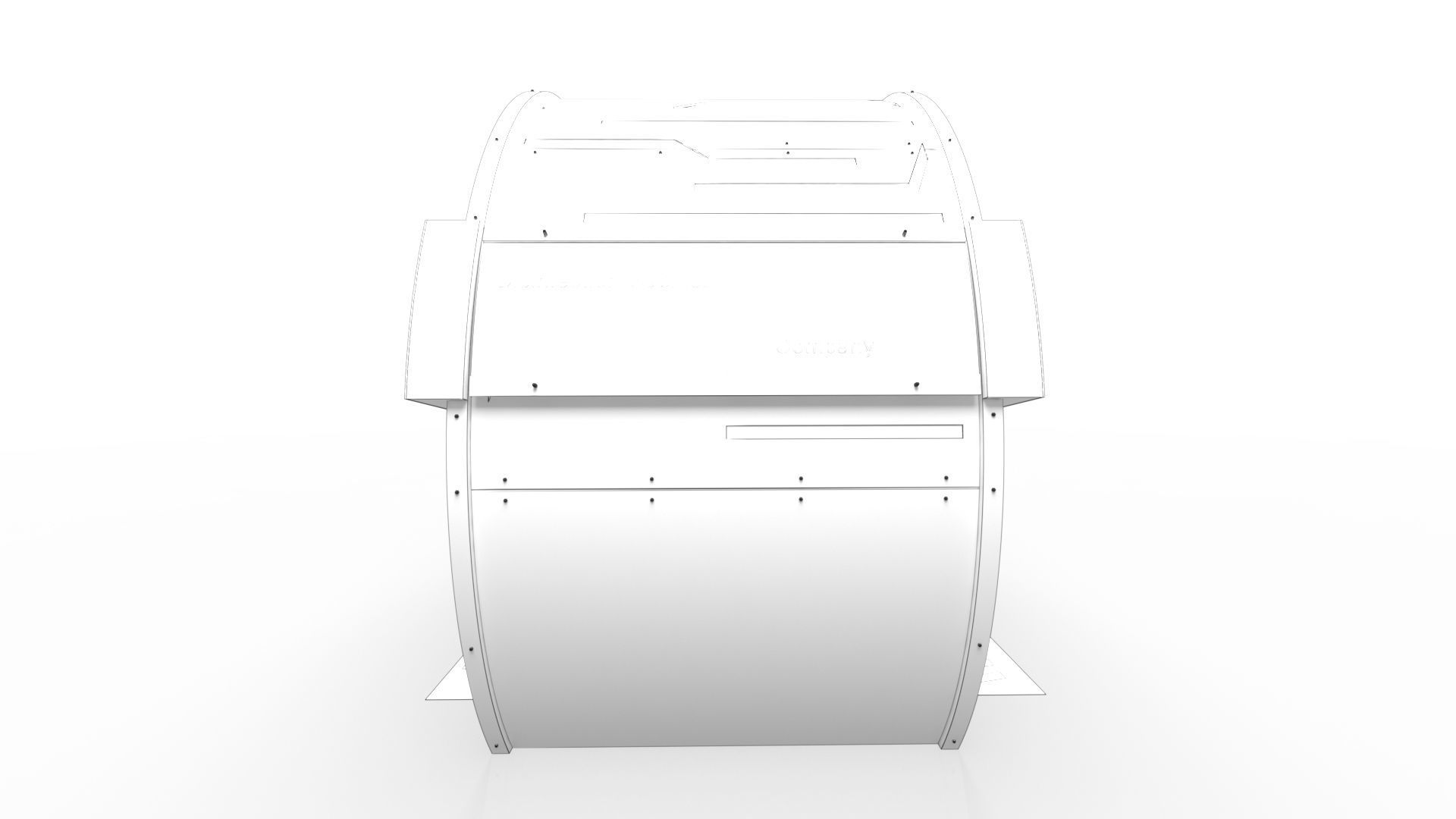 Disinfection Tunnel 1 3D model_3