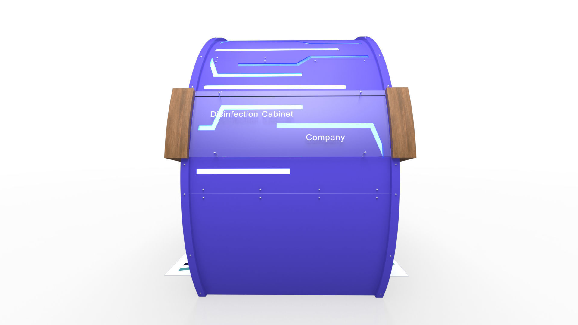 Disinfection Tunnel 1 3D model_10
