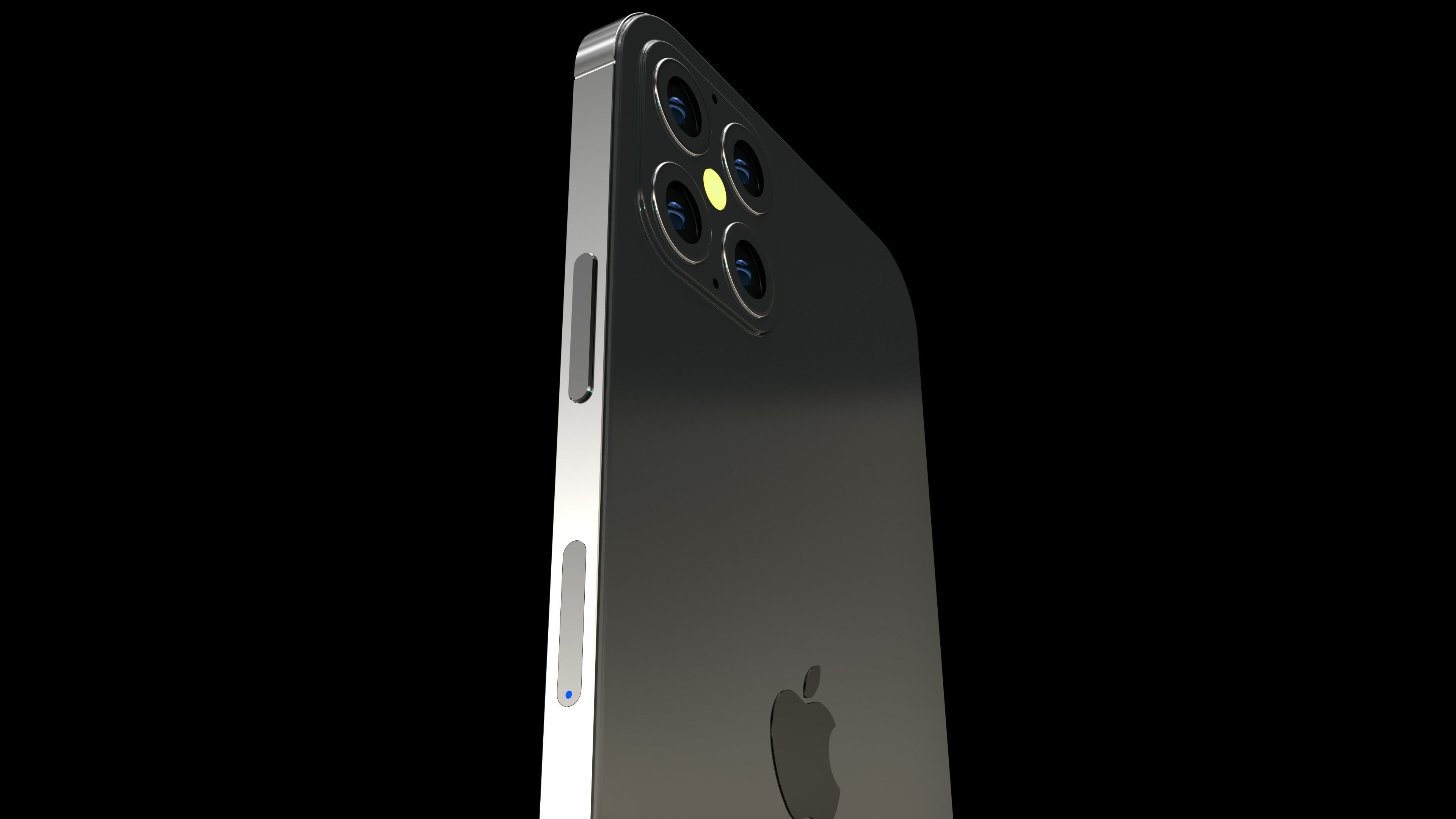 iPhone 12 Pro Element 3D and C4D 3D model_3