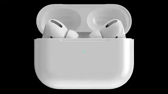 Airpods 2 C4D modeling rendering