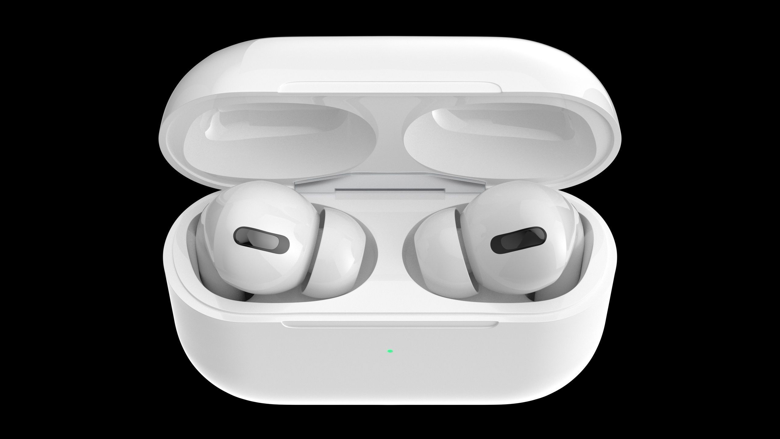 Airpods 2 C4D modeling rendering 3D model_5