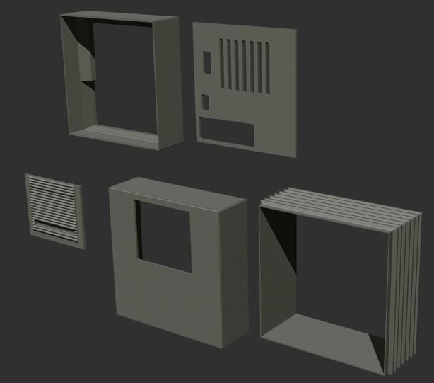 NeXT Cube Raspberry Pi Case Free 3D print model_2