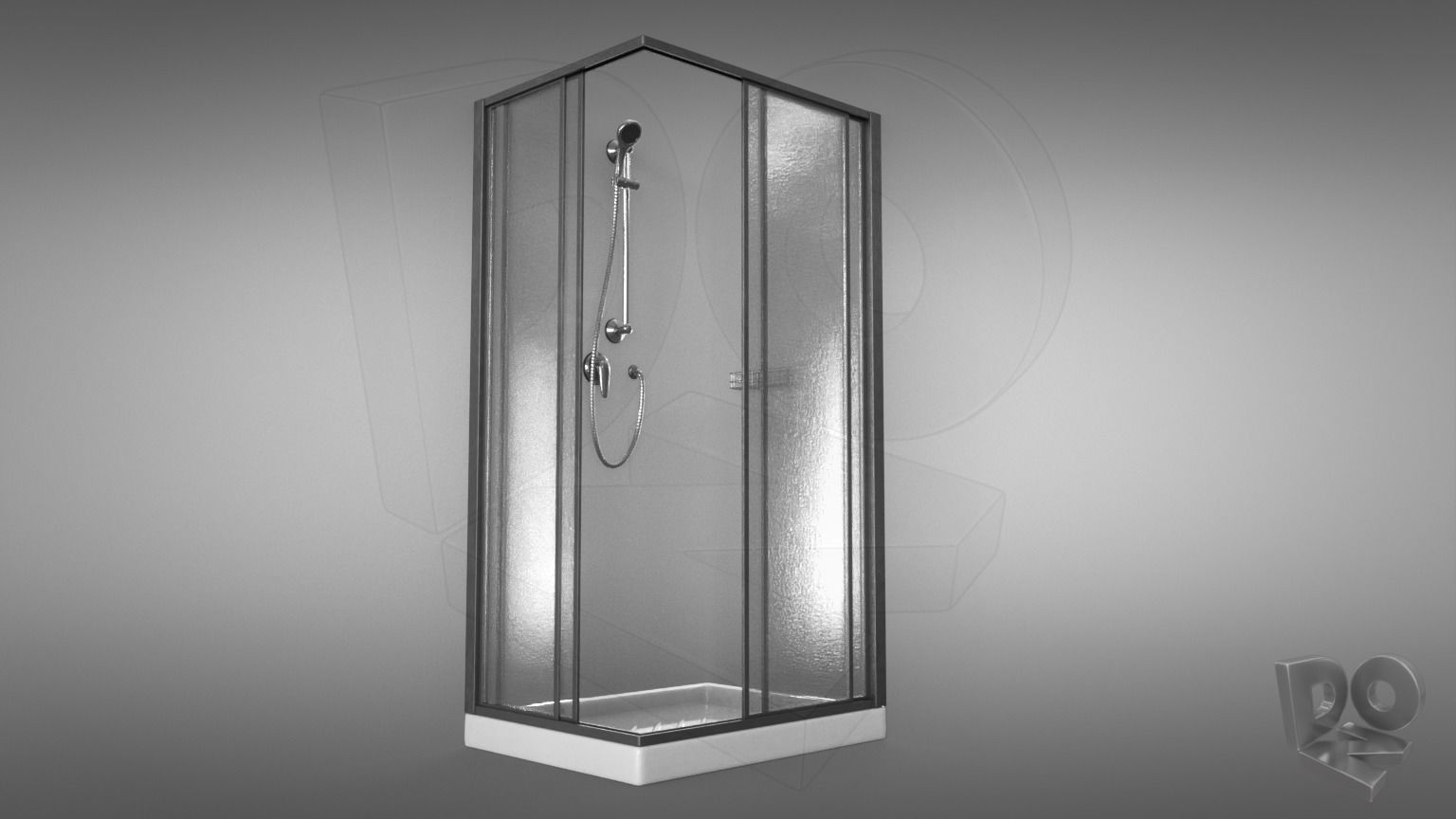 Bathroom set 3D Model Collection_10