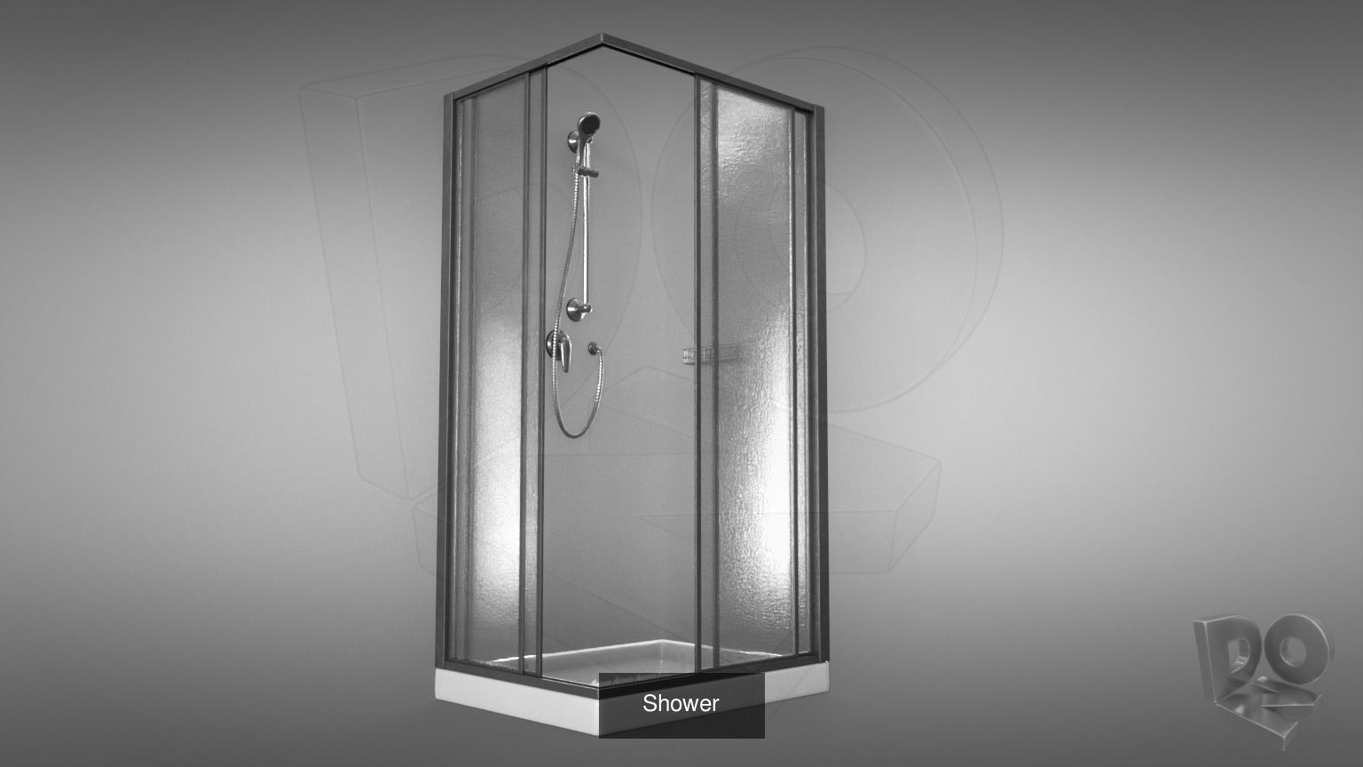 Bathroom set 3D Model Collection_6