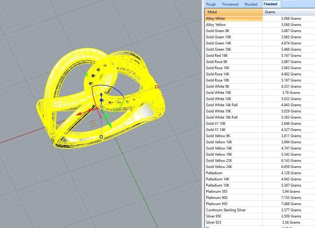Ring Woman Dimond Ring 3D print model 3D print model_7