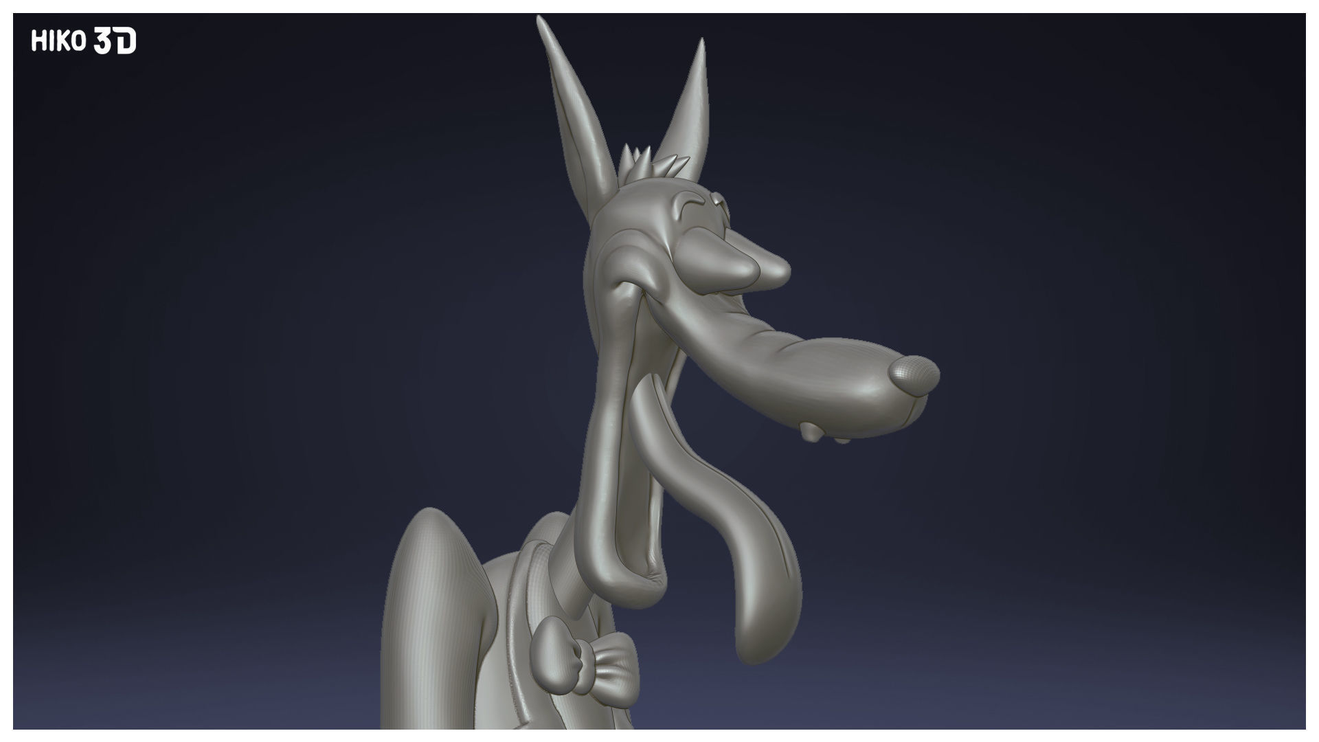 Red Hot Riding Hood and McWolf - Tex Avery - 3D Fanart -  3D print model_16