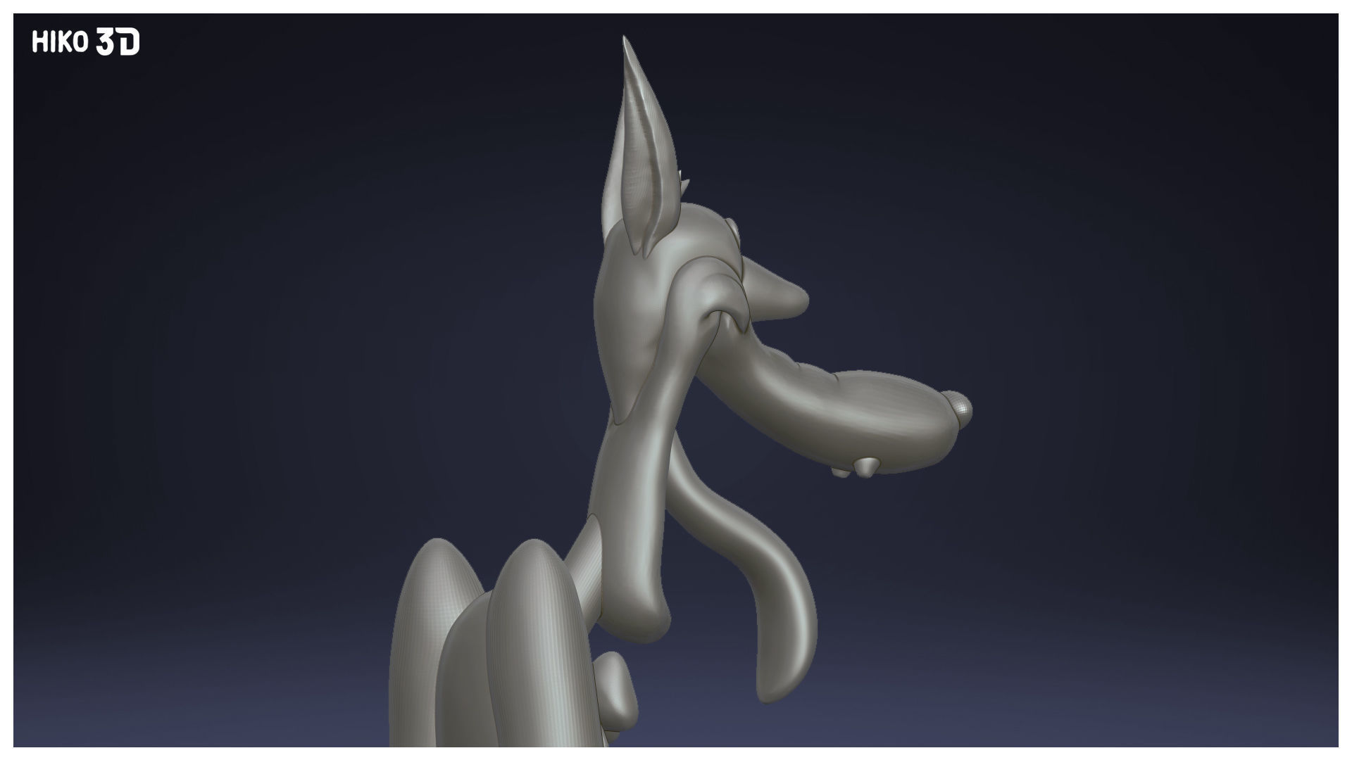 Red Hot Riding Hood and McWolf - Tex Avery - 3D Fanart -  3D print model_20