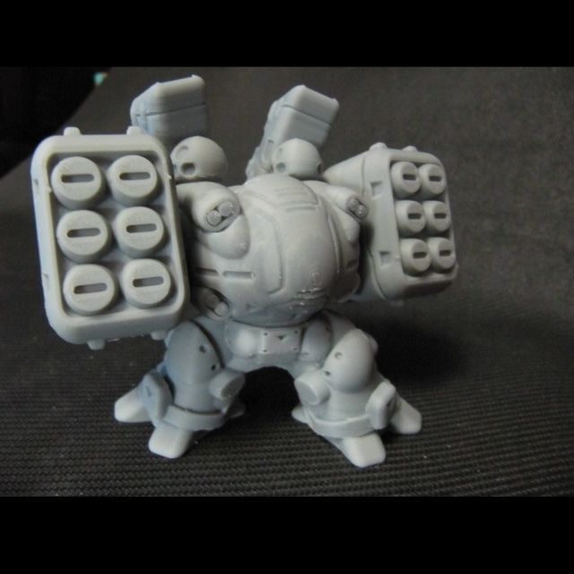 CHIBI-TECH SD - LRM-6 ML POD    3D print model_3