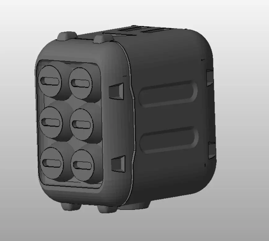 CHIBI-TECH SD - LRM-6 ML POD    3D print model_0