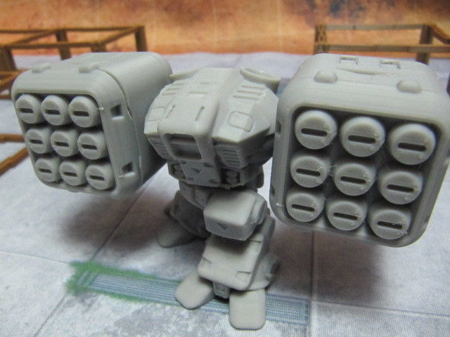 CHIBI-TECH SD - LRM-9 ML POD          3D print model_7