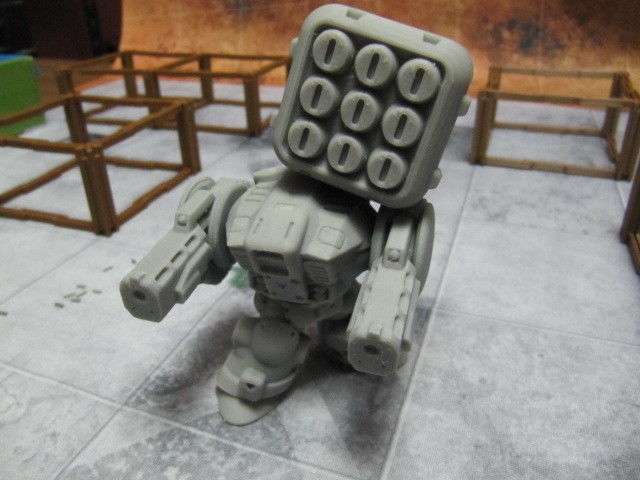CHIBI-TECH SD - LRM-9 ML POD          3D print model_9