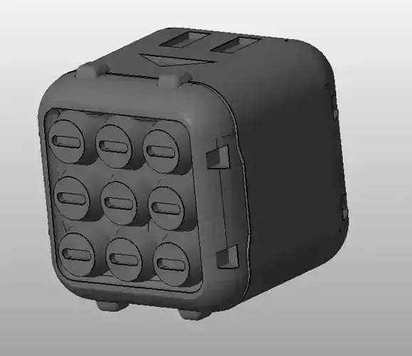 CHIBI-TECH SD - LRM-9 ML POD          3D print model