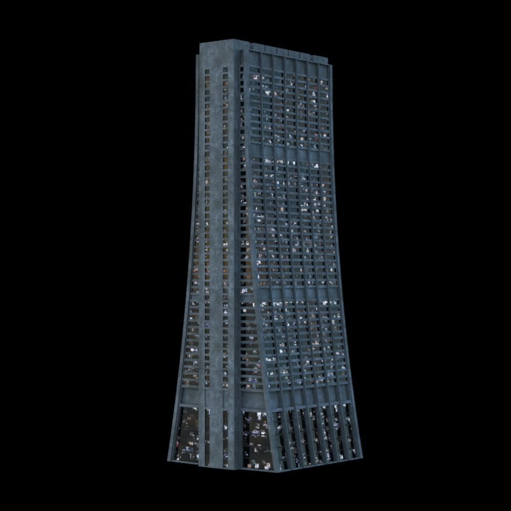 Chase Tower Chicago 3D model_2