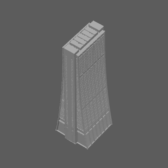 Chase Tower Chicago 3D model_8