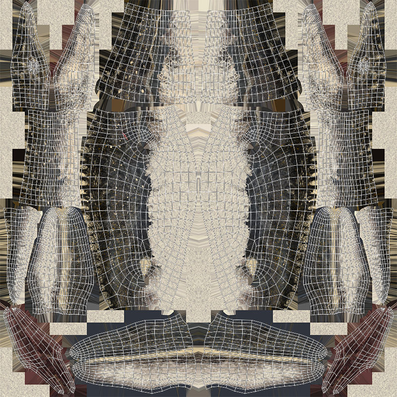 Plesiosaurus 3D Rigged model Low-poly 3D model_13