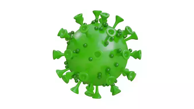Corona Virus 3D model FREE