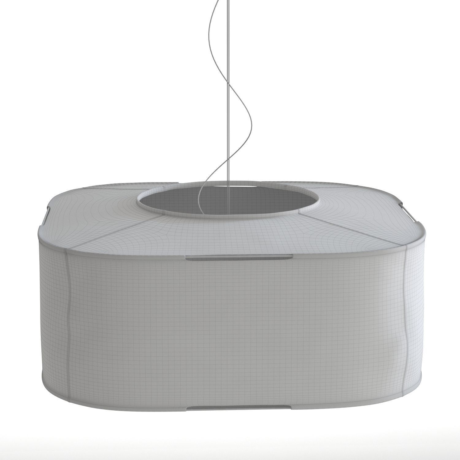 AllSew 36 Square Pendant 3D model_7