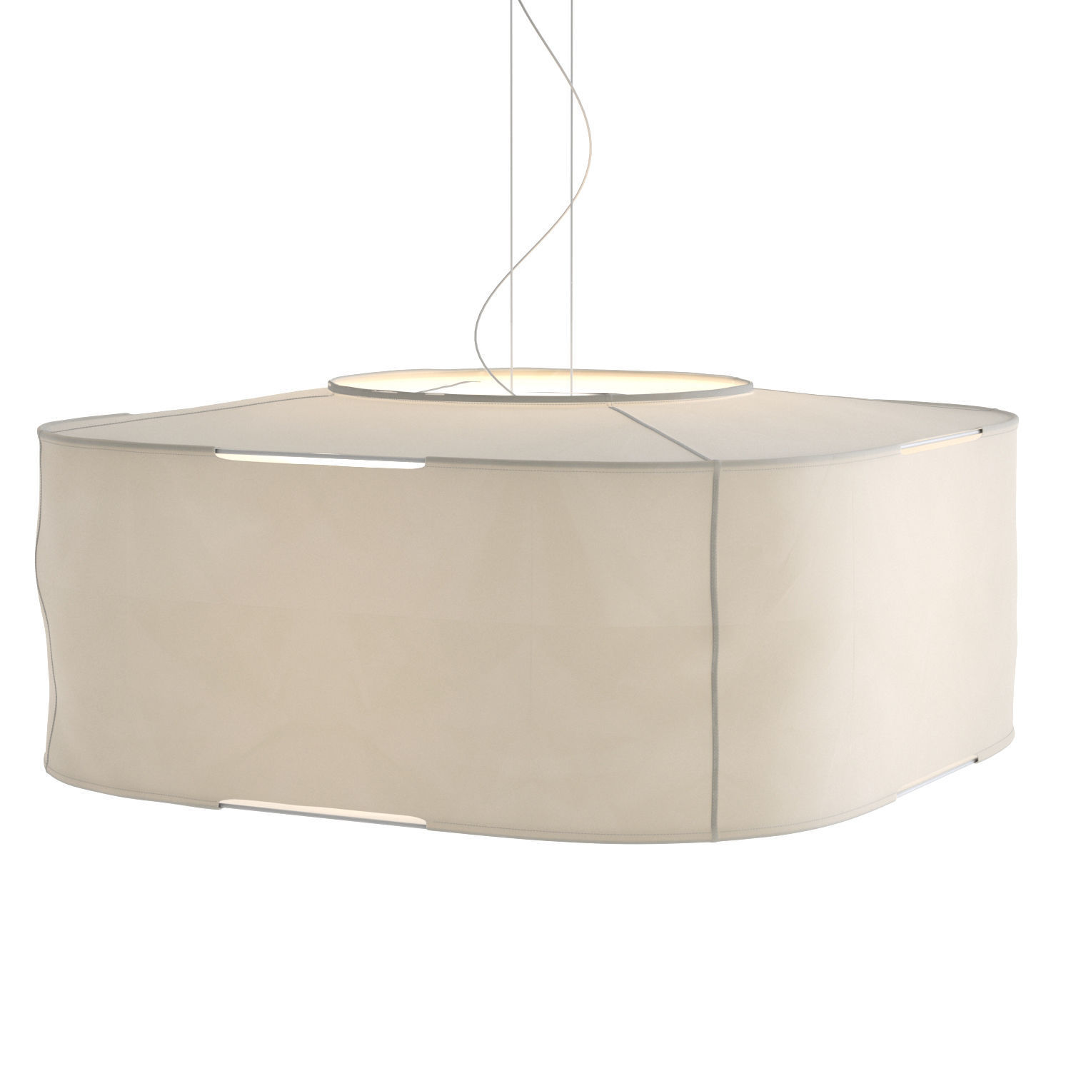 AllSew 36 Square Pendant 3D model_2