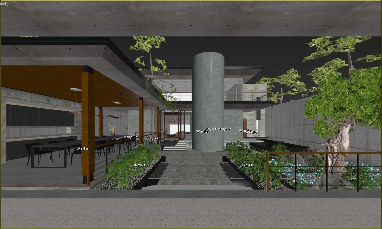 Villa Japan 3D model_6