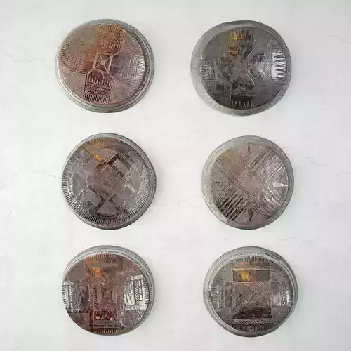 Vintage Ethiopian Split Bowls