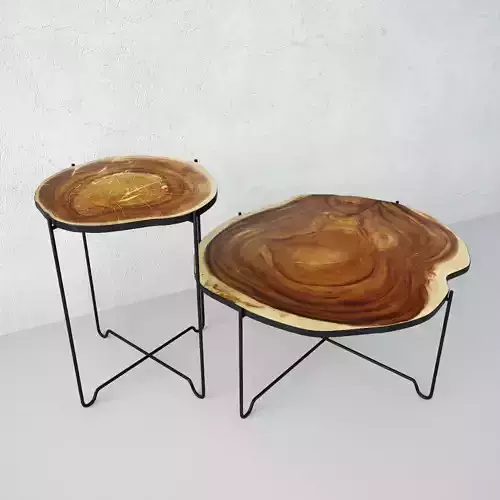 Wood Slice Coffee Tables