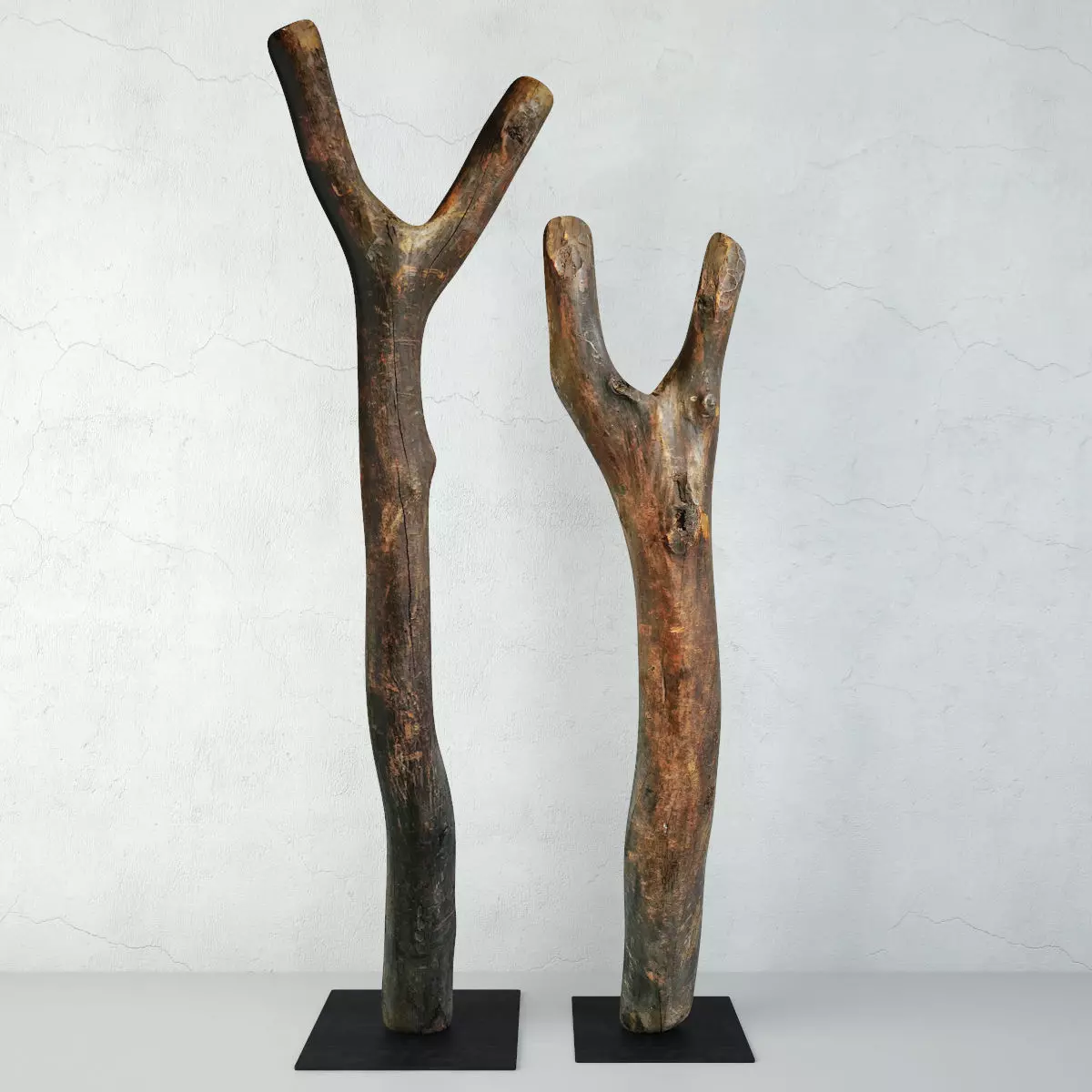 Wooden Decoration 3D model_0