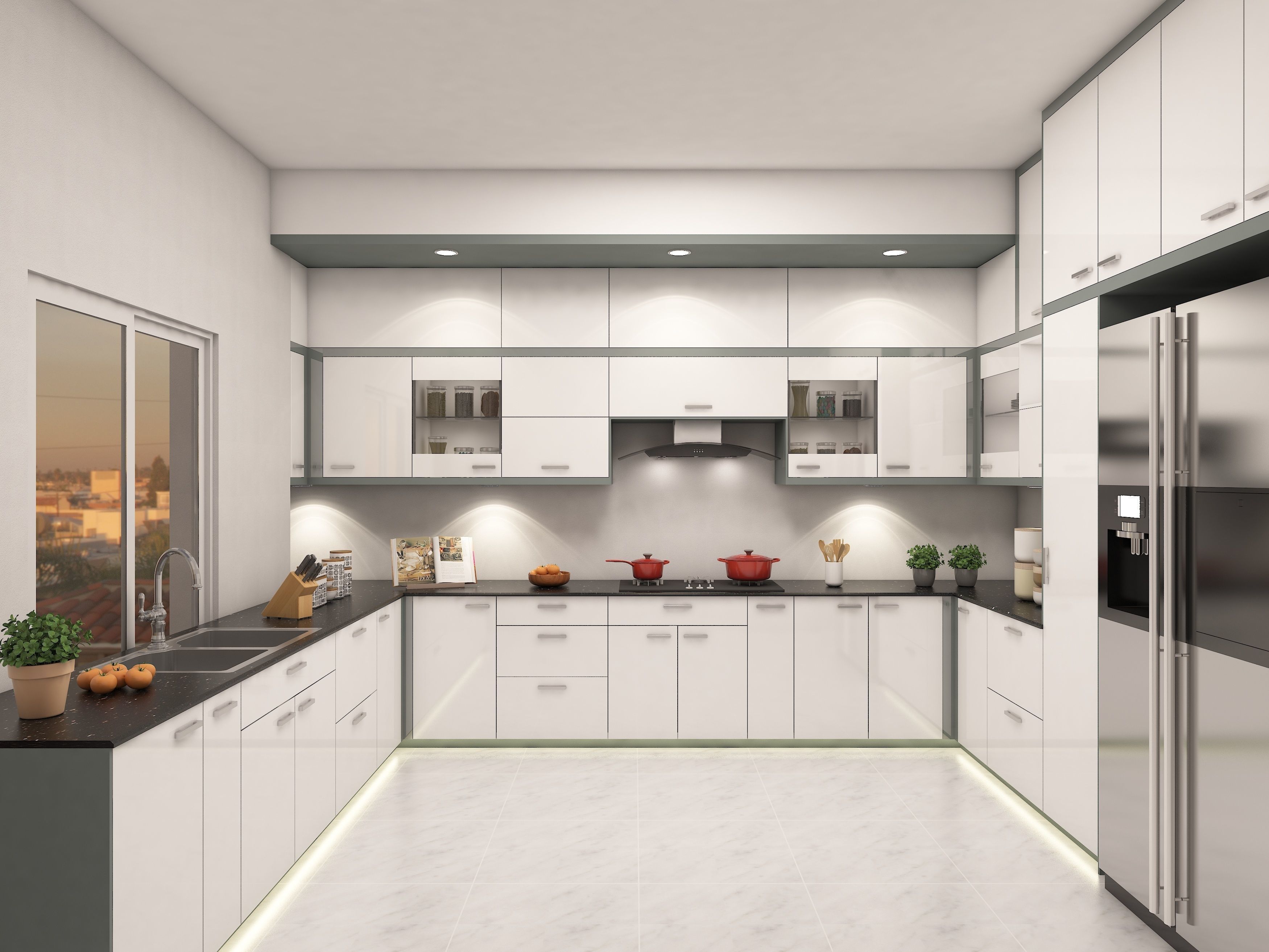 Kitchen Cabinet 3D model_2