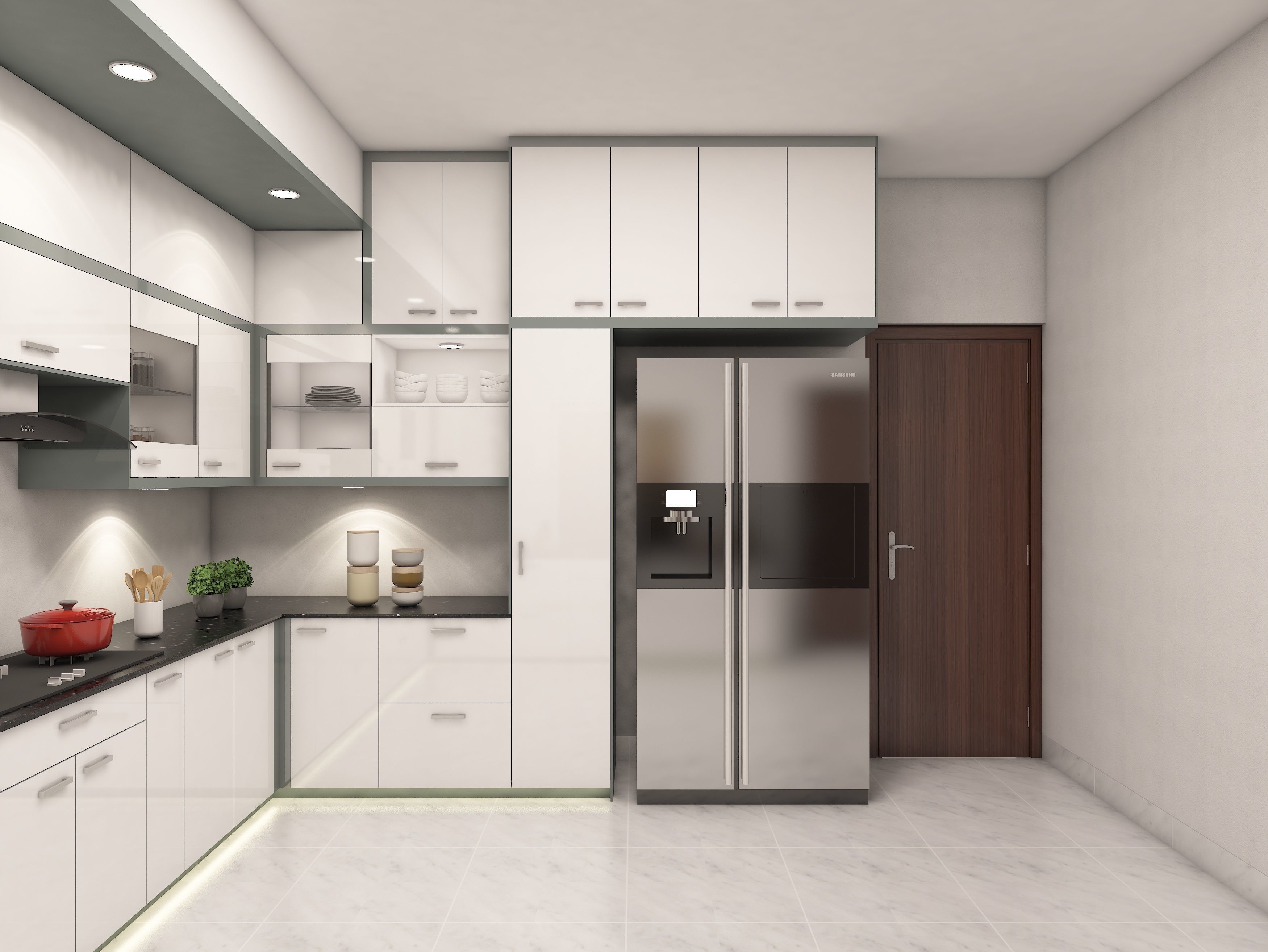 Kitchen Cabinet 3D model_1