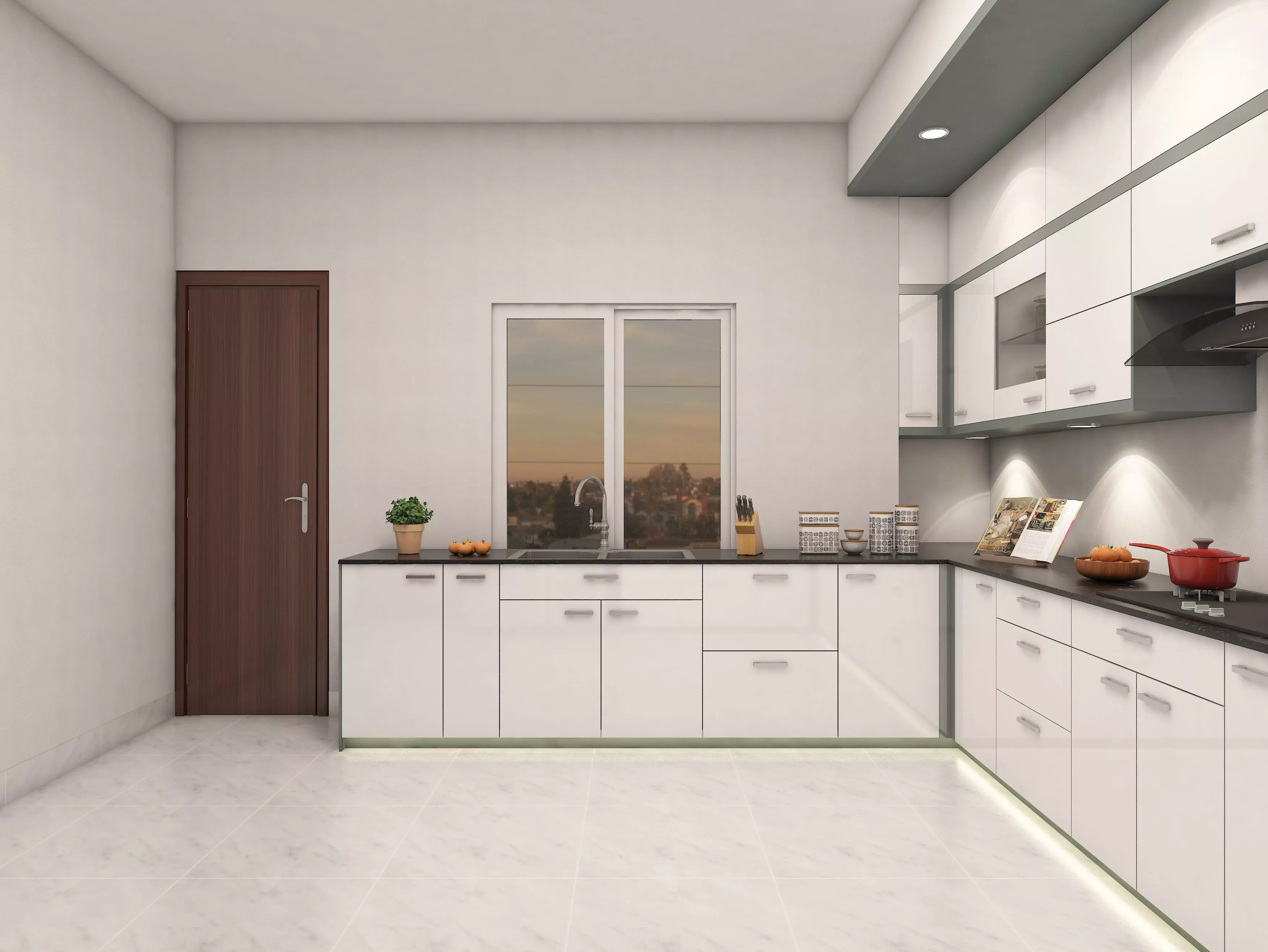 Kitchen Cabinet 3D model_0