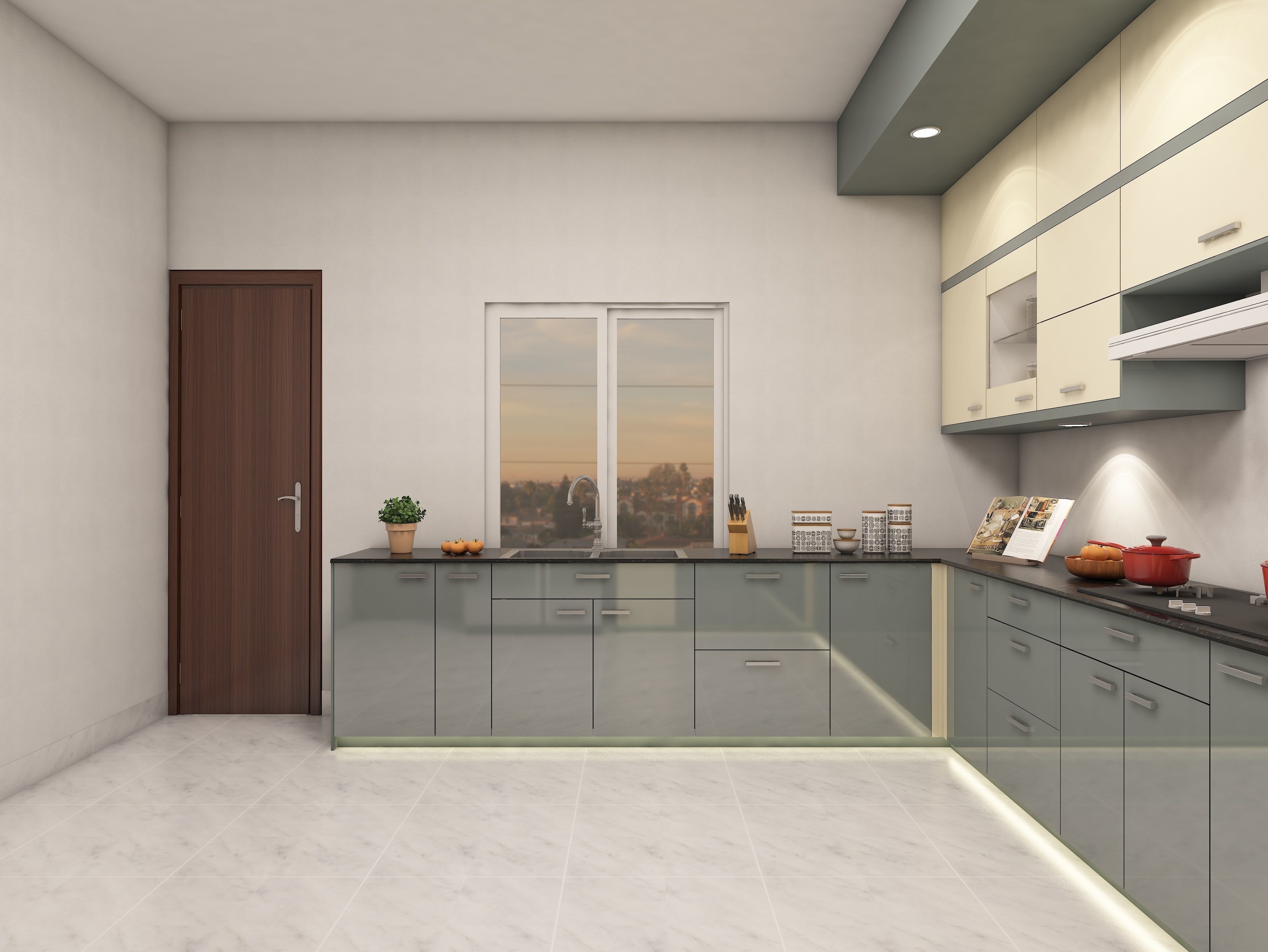 Kitchen Cabinet 3D model_3