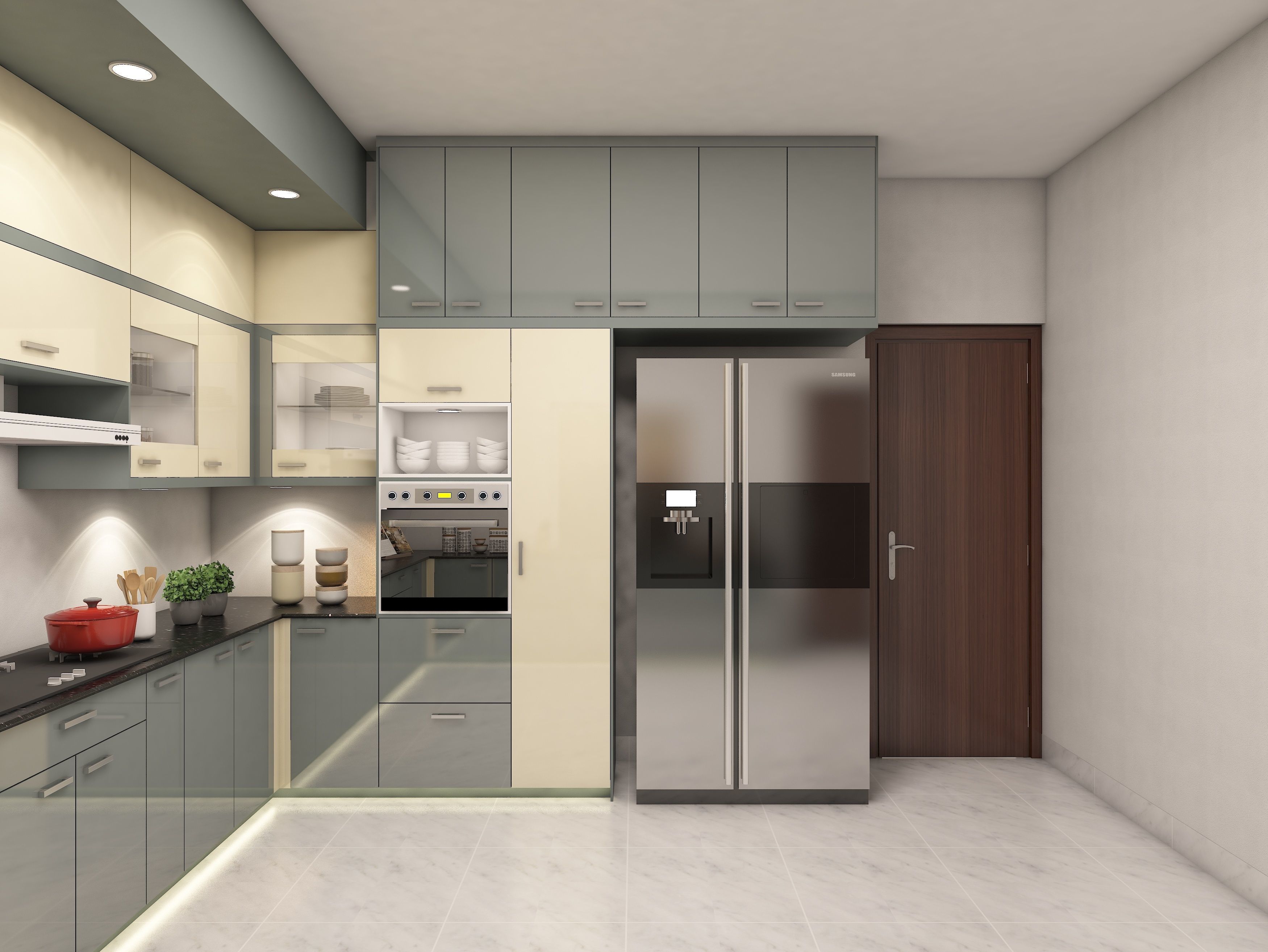 Kitchen Cabinet 3D model_4