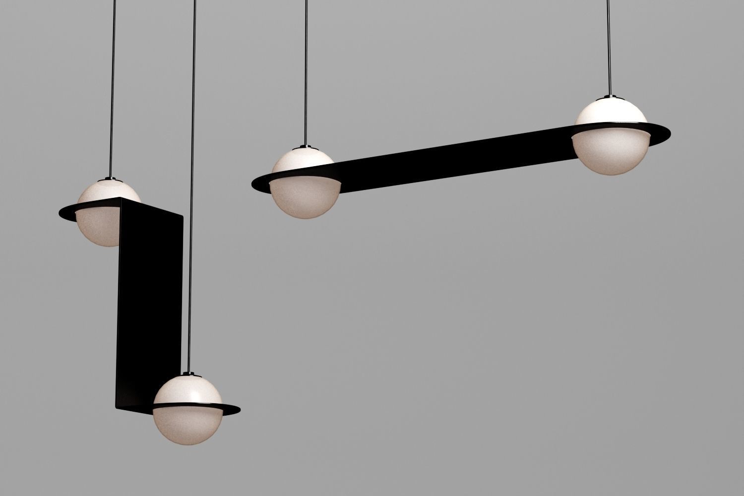Laurent Suspension Light 3D model_7