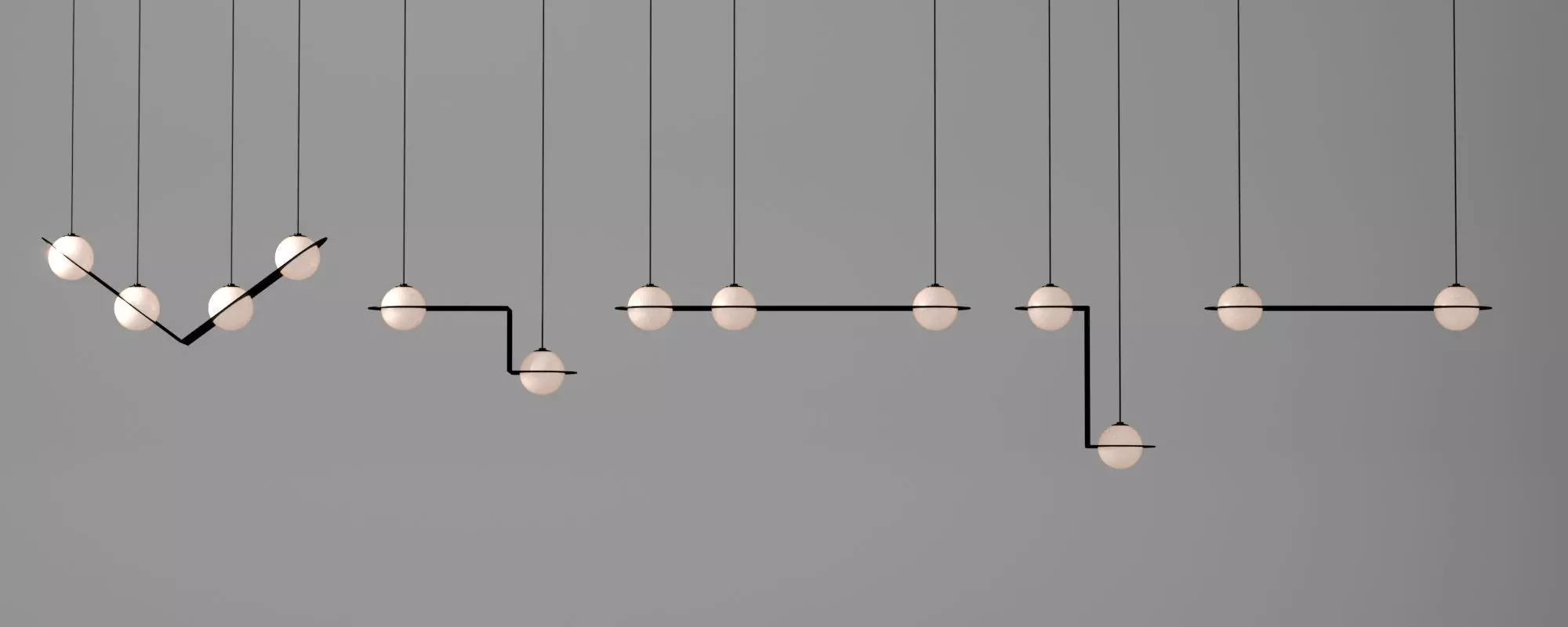 Laurent Suspension Light 3D model_0