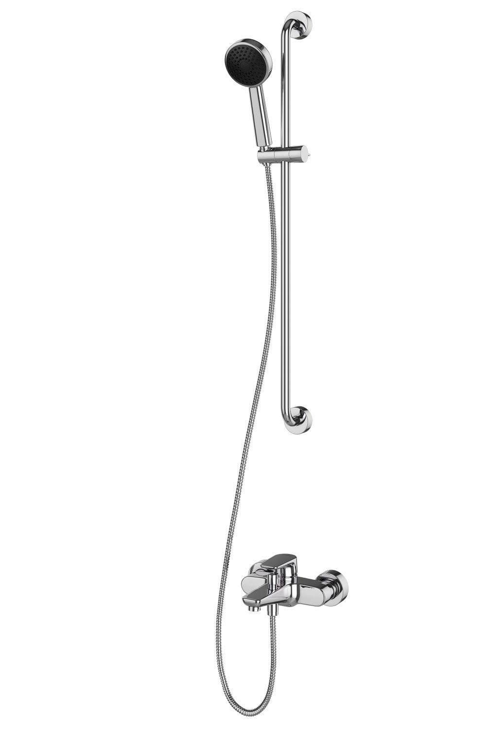 Shower systems Villeroy and Boch -Ravak -GROHE set 91 3D model_6