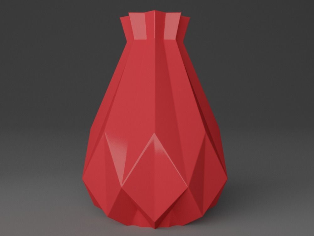 Flower Vase 3D printable model Decoration Print 3D print model_6