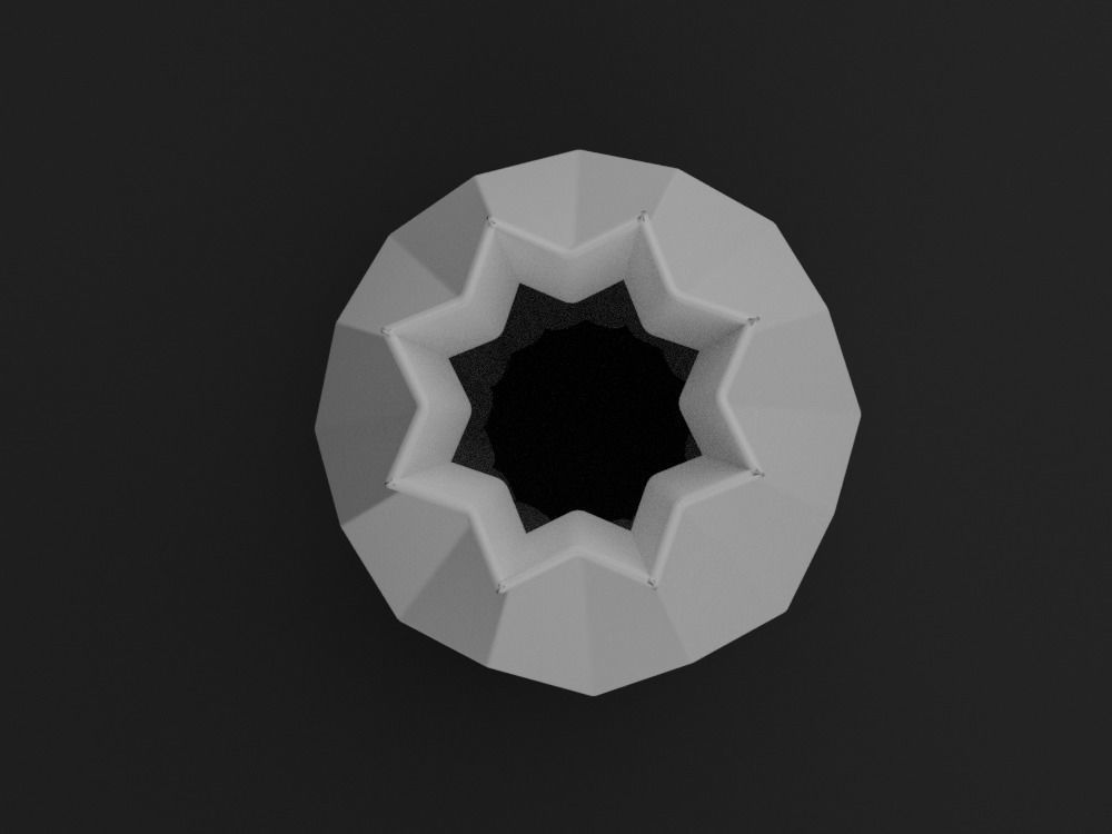 Flower Vase 3D printable model Decoration Print 3D print model_4