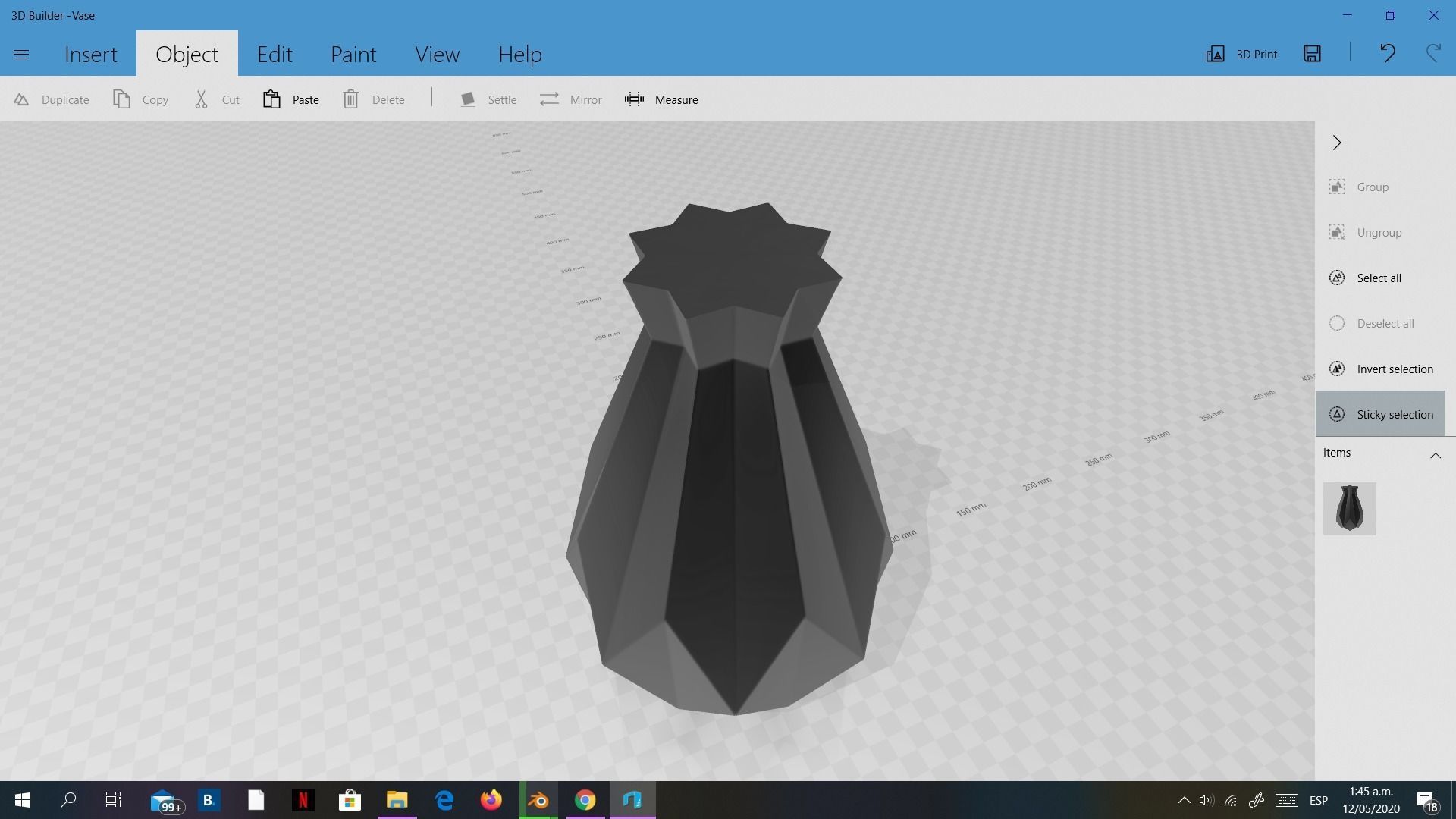 Flower Vase 3D printable model Decoration Print 3D print model_14