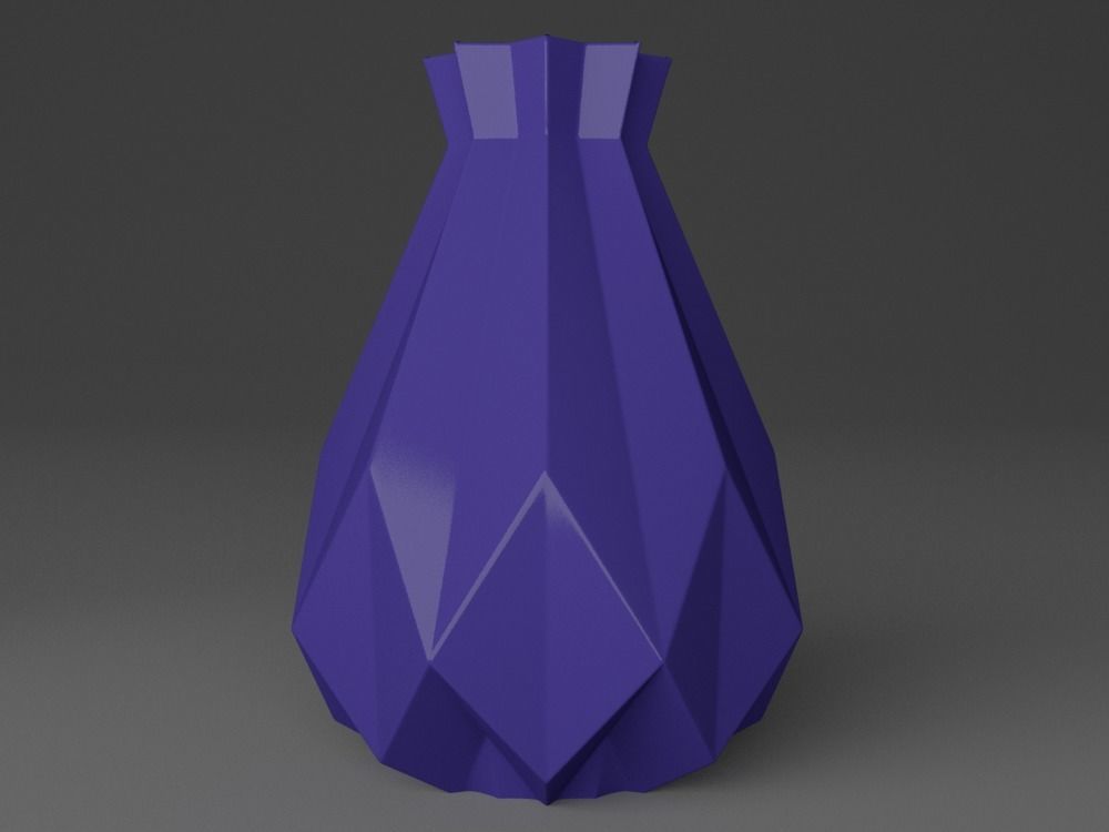 Flower Vase 3D printable model Decoration Print 3D print model_8