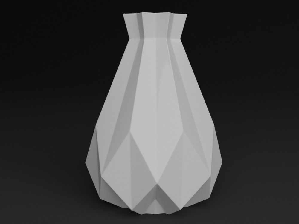 Flower Vase 3D printable model Decoration Print 3D print model_9