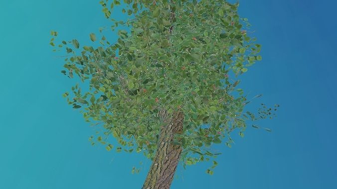 Tree simple 3D model