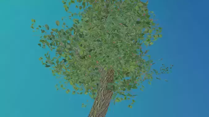 Tree simple 3D model