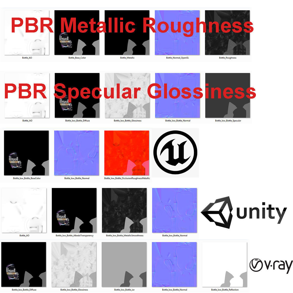 Bottle Detergent 3D model_13