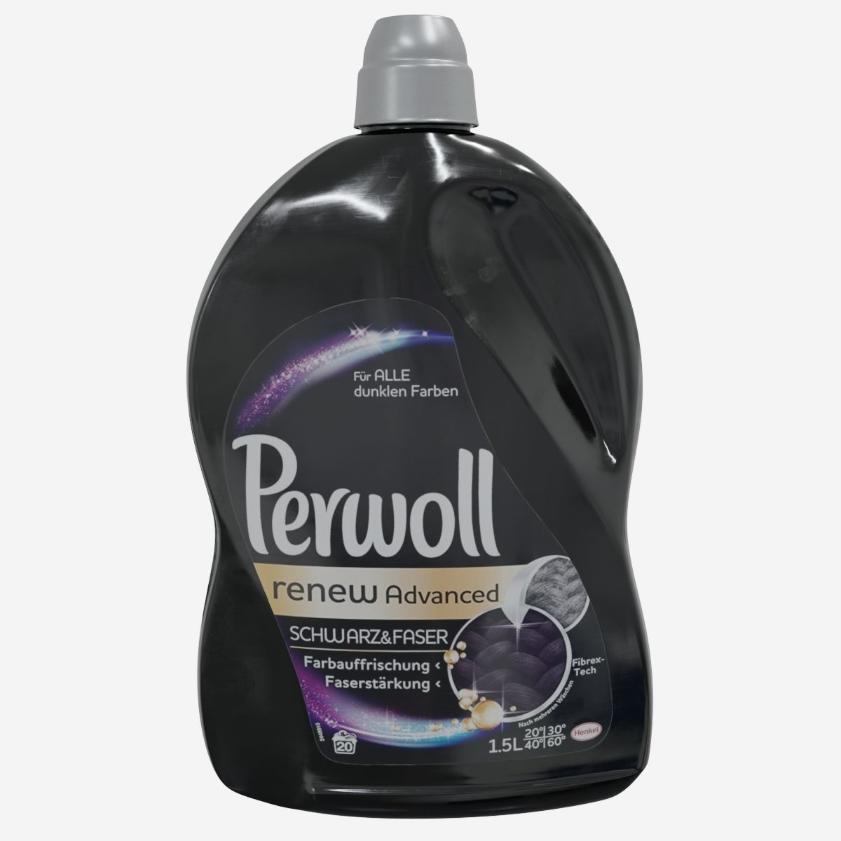 Bottle Detergent 3D model_2