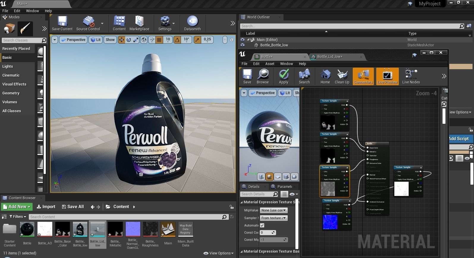 Bottle Detergent 3D model_12