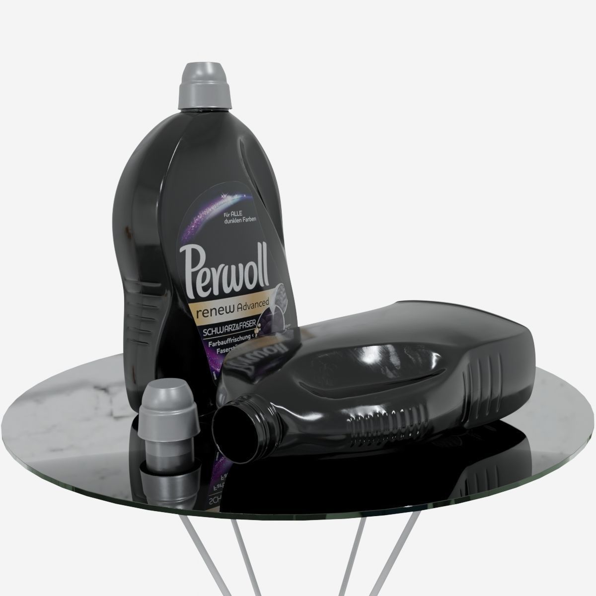 Bottle Detergent 3D model_7