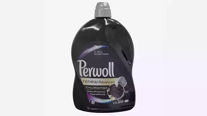 Bottle Detergent 3D model