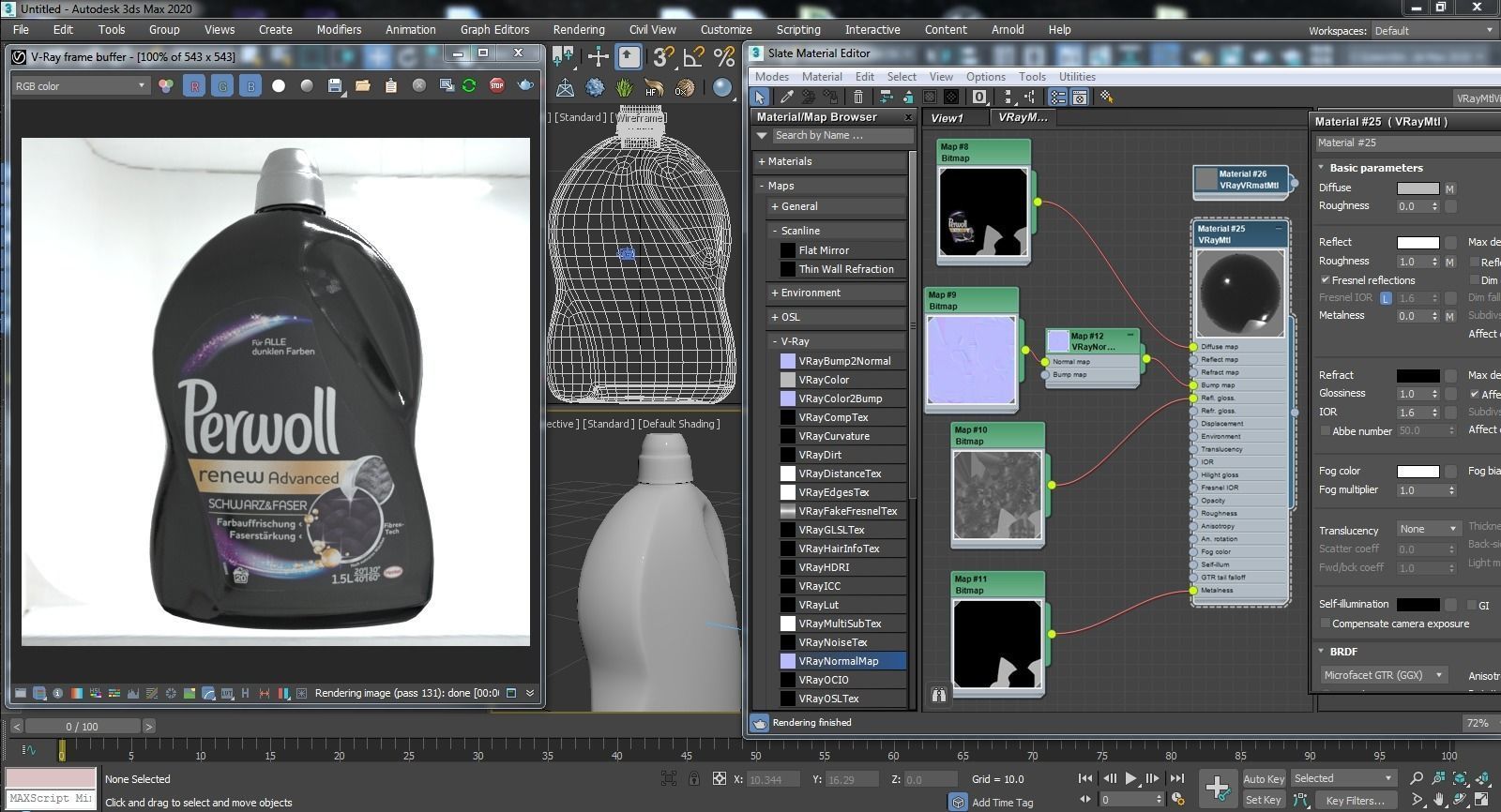 Bottle Detergent 3D model_11