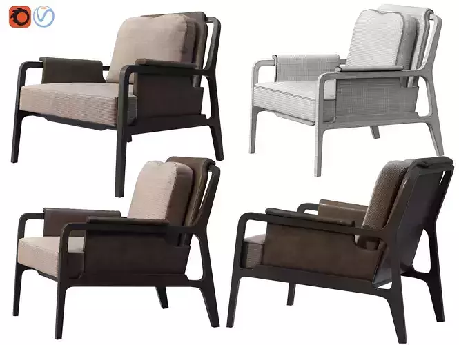 Fergus Lounge Chair Caste Design Relax armchair