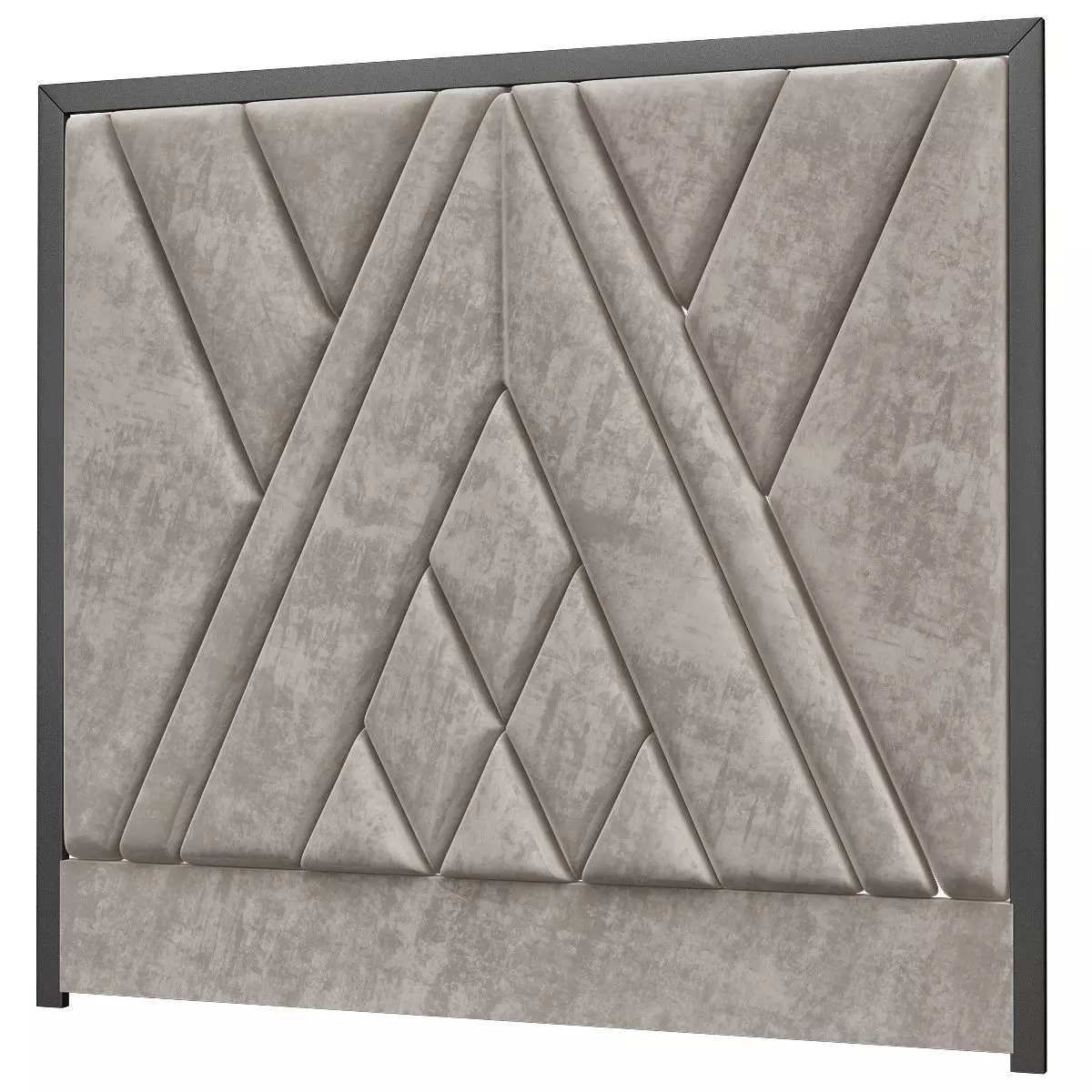 Headboard Premium 3d model Low-poly 3D model_0